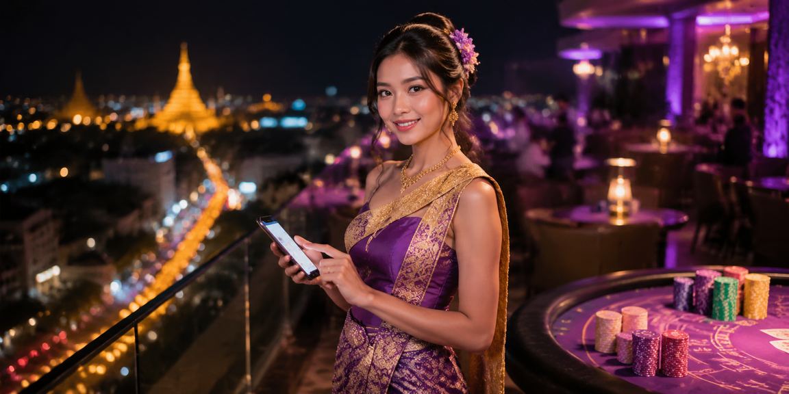 မြန်မာပြည် ဖုန်းမှ ငွေသွင်းနေစဉ် ပုံရိပ်